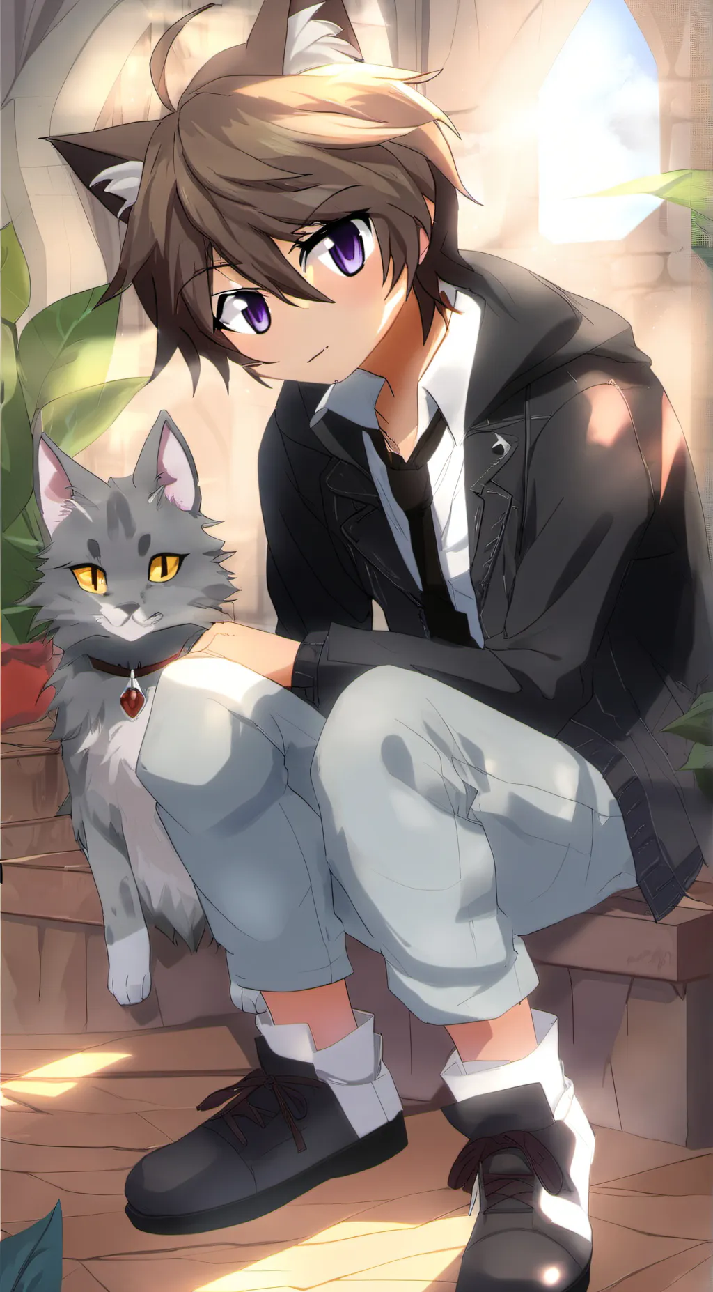 ai character: Smokie background