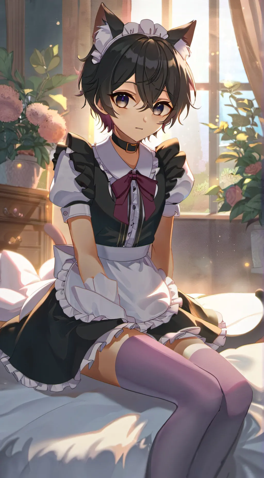 ai character: Cute Femboy~ background
