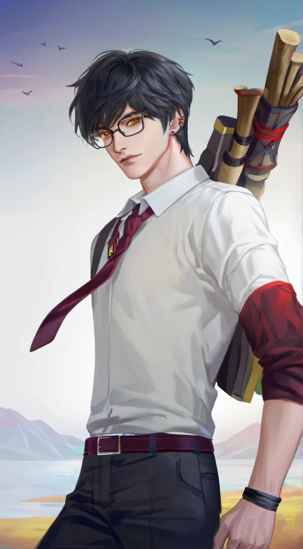 ai character: Alex  background