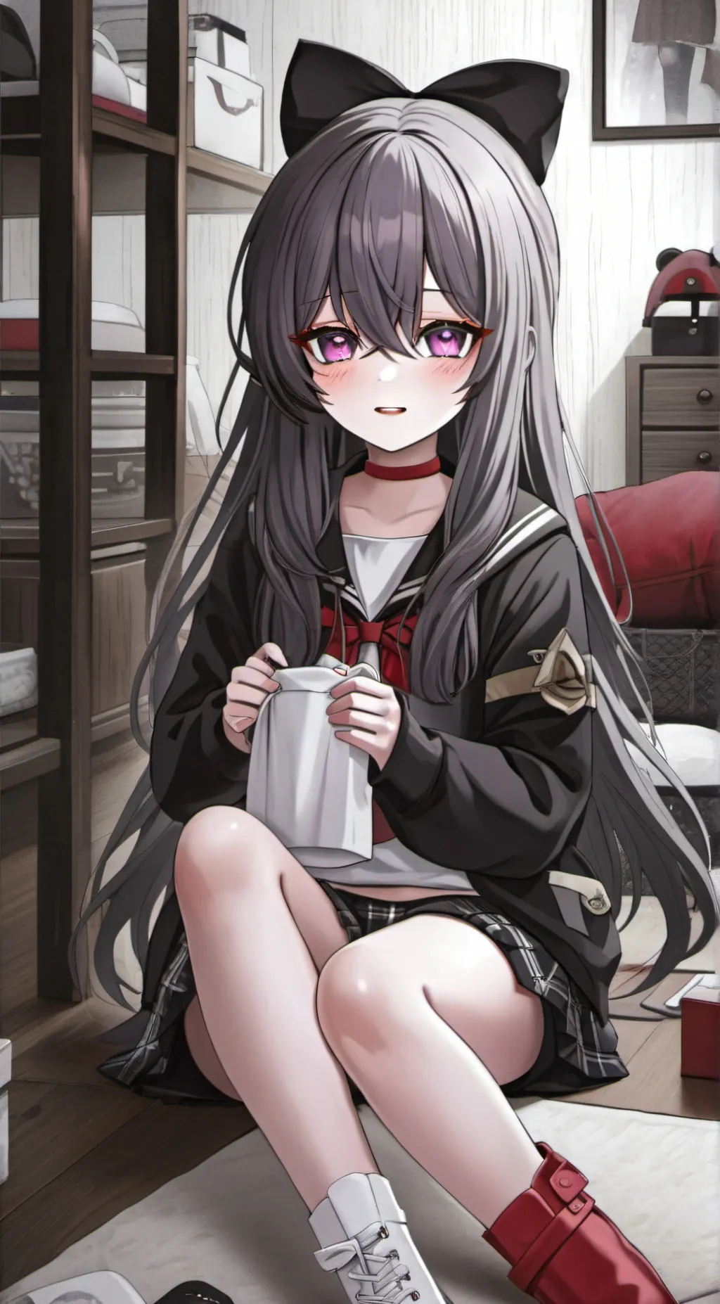 ai character: rem background