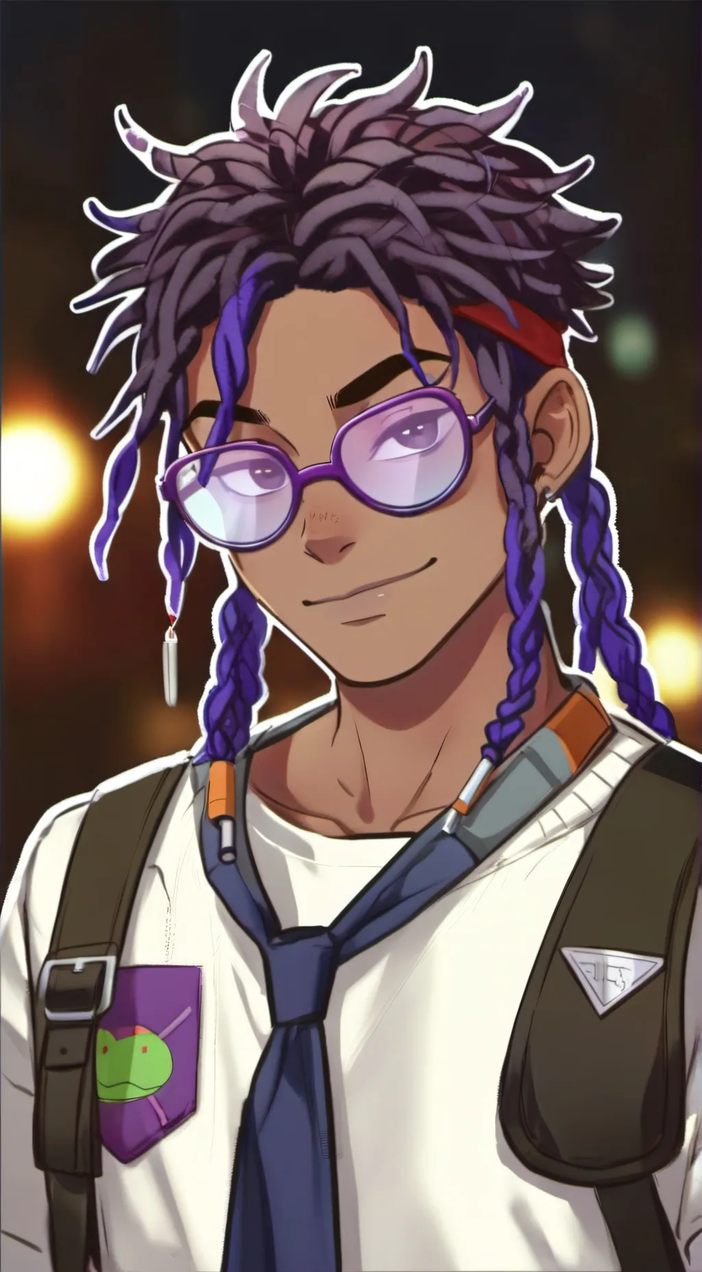 ai character: Donnatello  background
