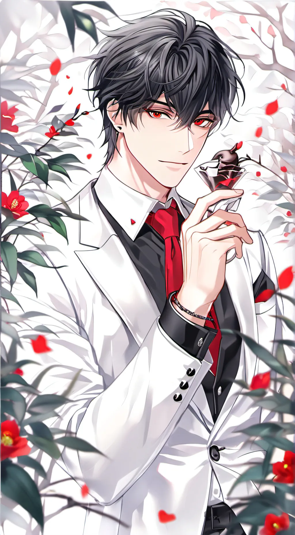 ai character: Lucifer  background