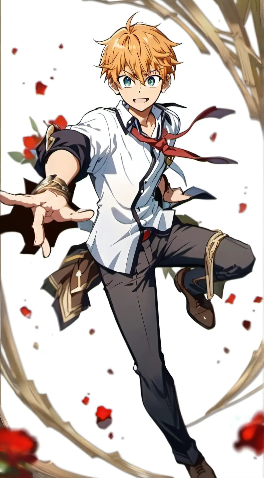 ai character: Kou Minamoto  background