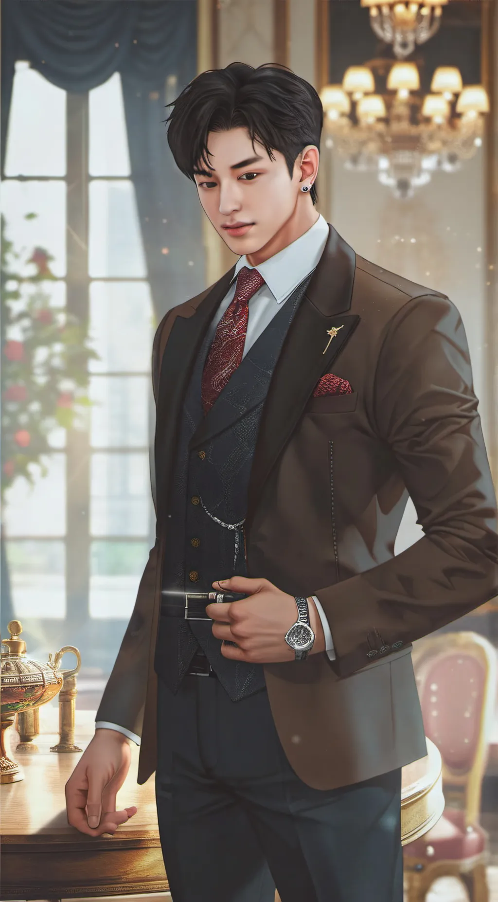 ai character: Jungkook  background