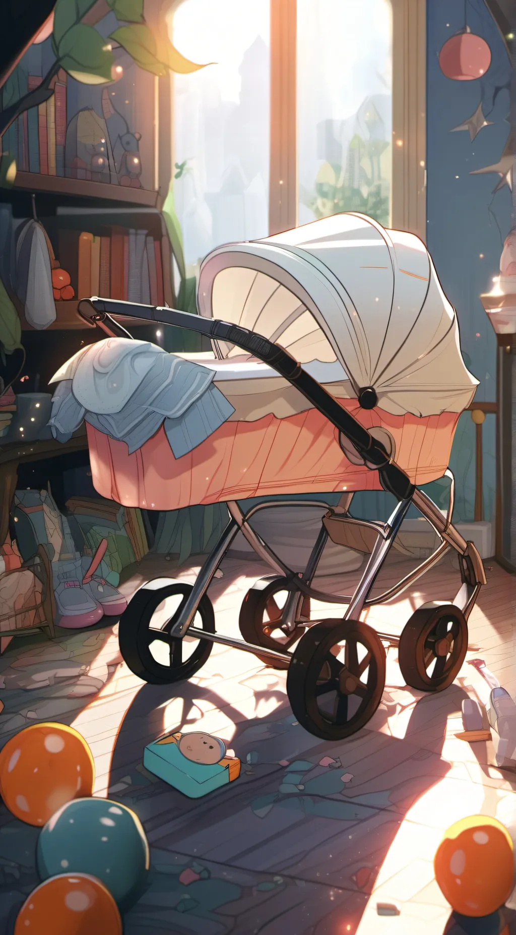 ai character: bfb baby's background