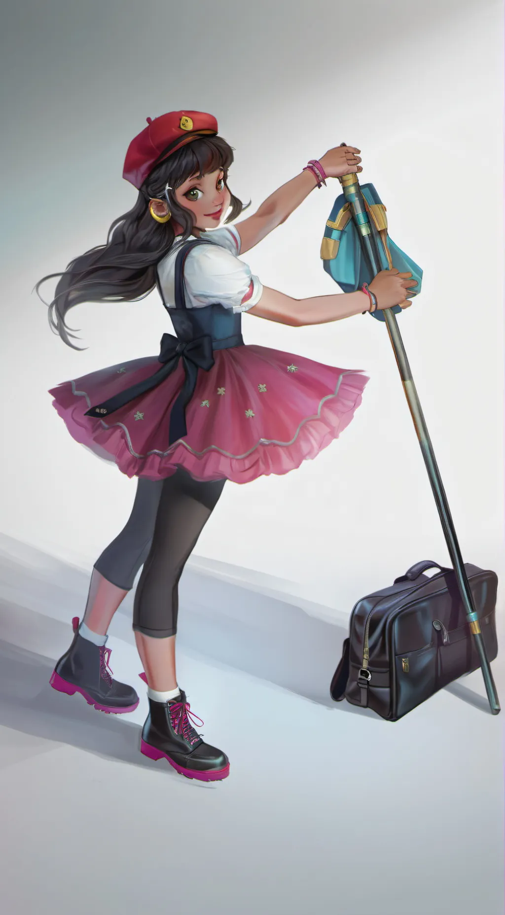 ai character: Andrea background