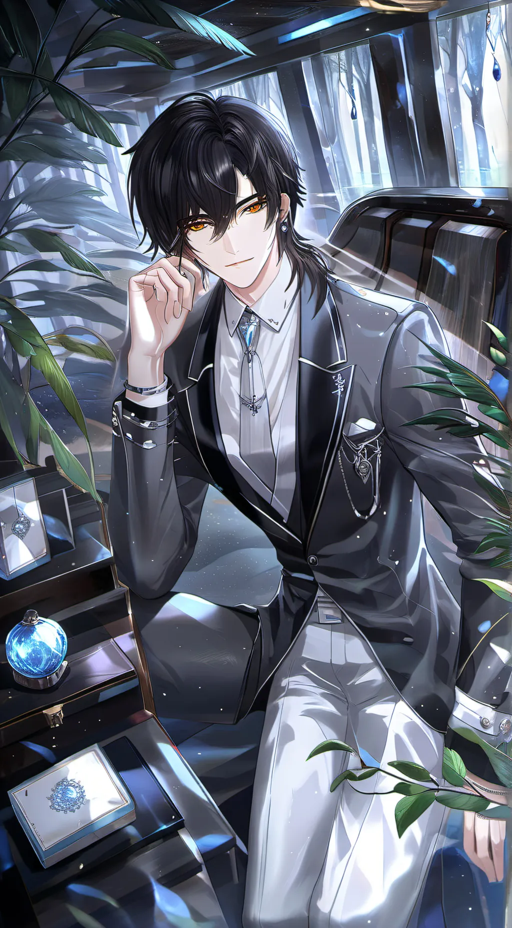 ai character: king Mira background