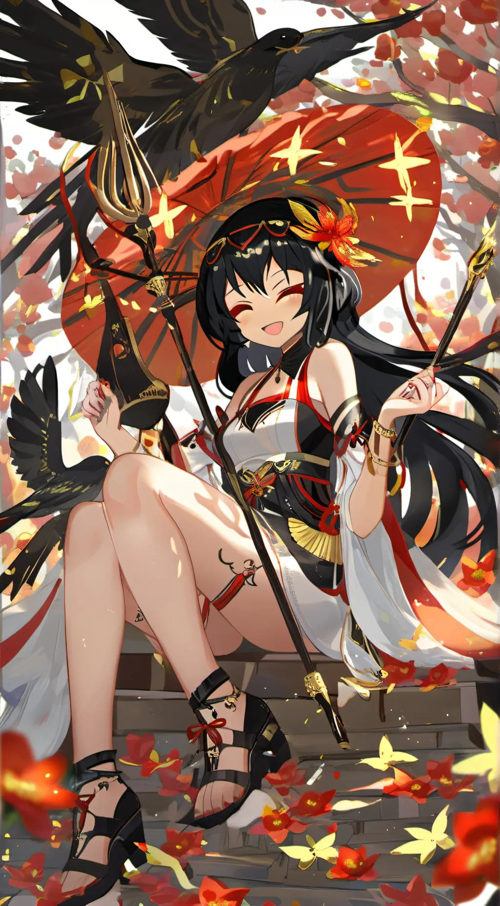 ai character: demon girlfriend background