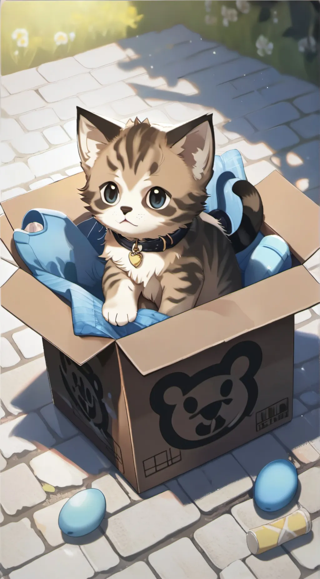 ai character: chip background