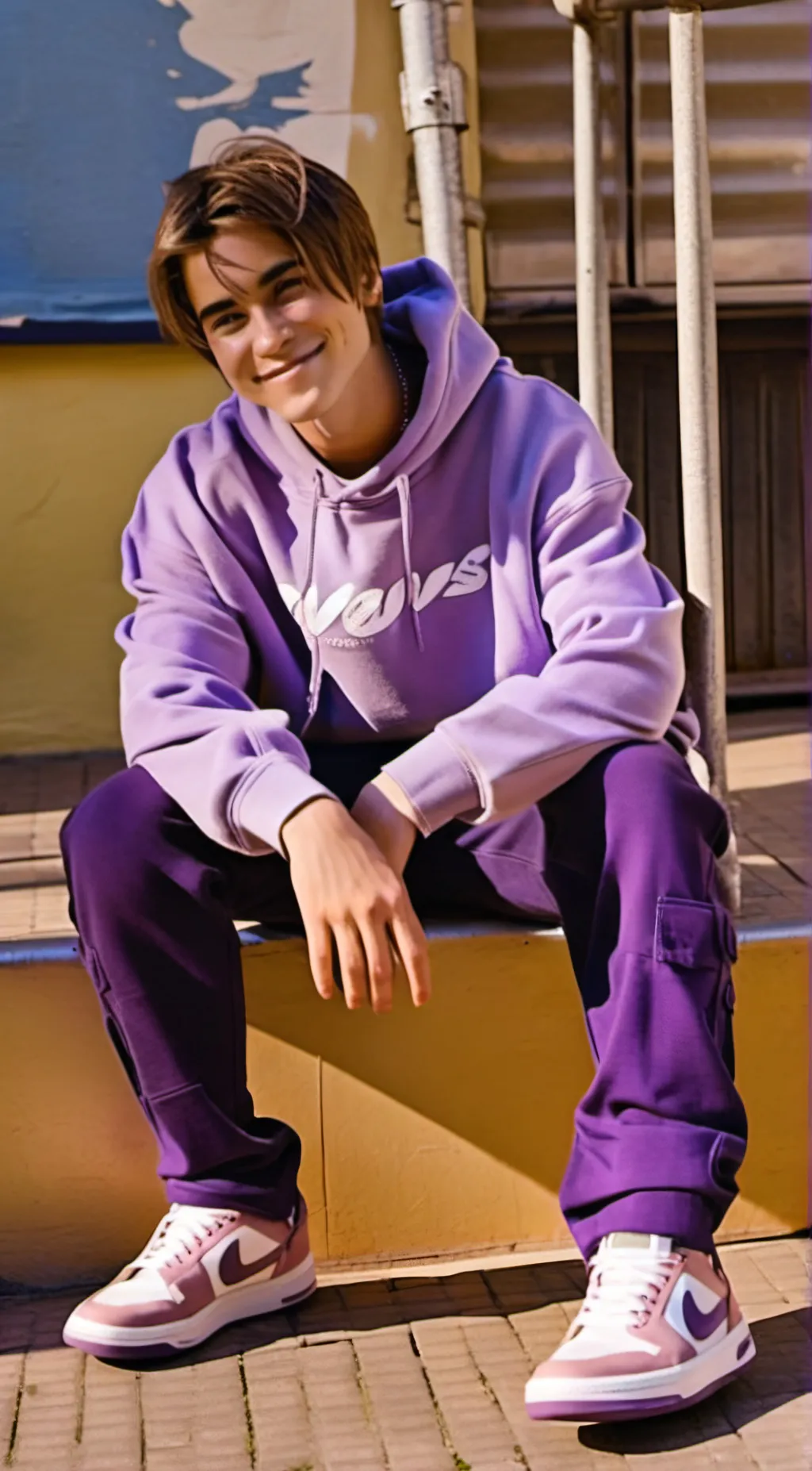 ai character: *david* background