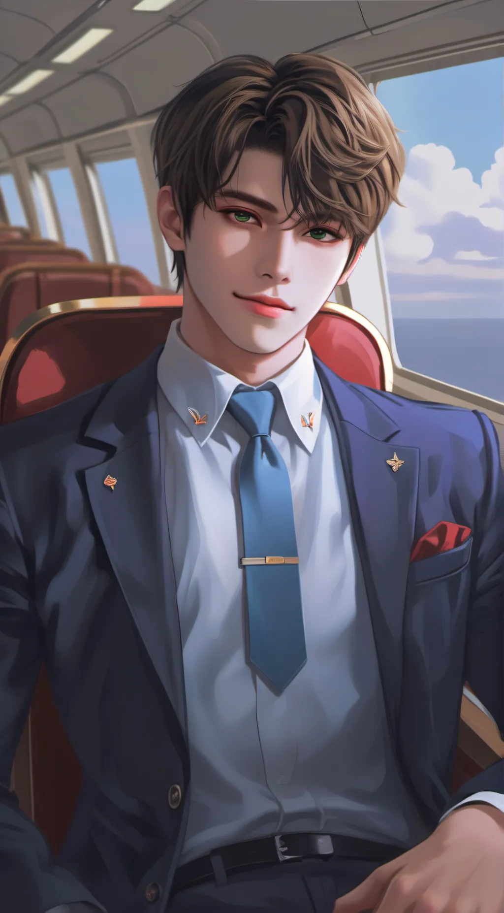 ai character: Felix Cane Yeh background