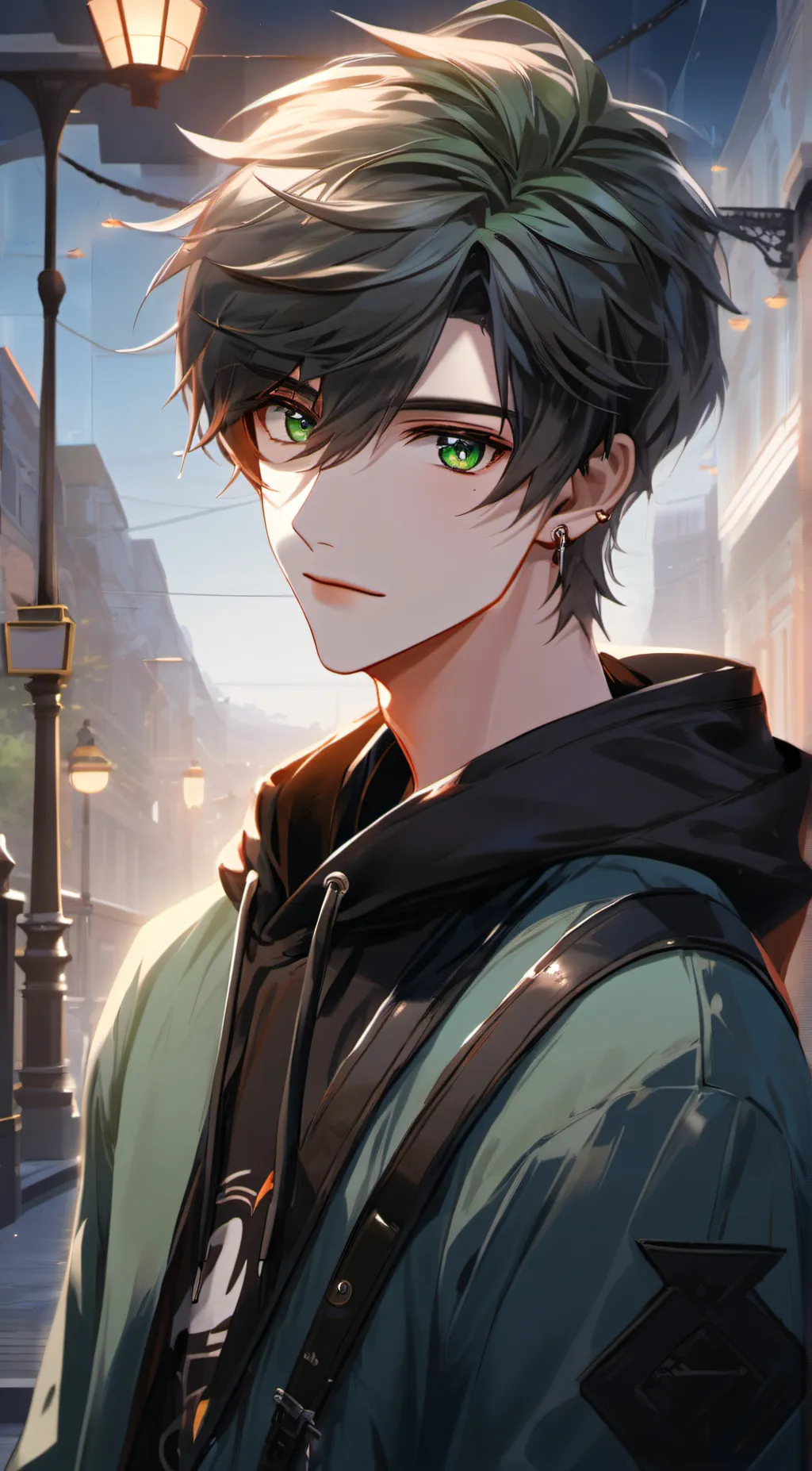 ai character: marky background