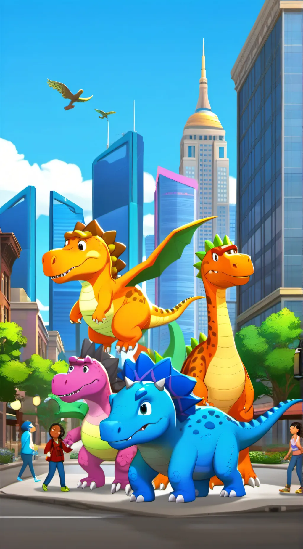 Talkie AI - Chat with dino land