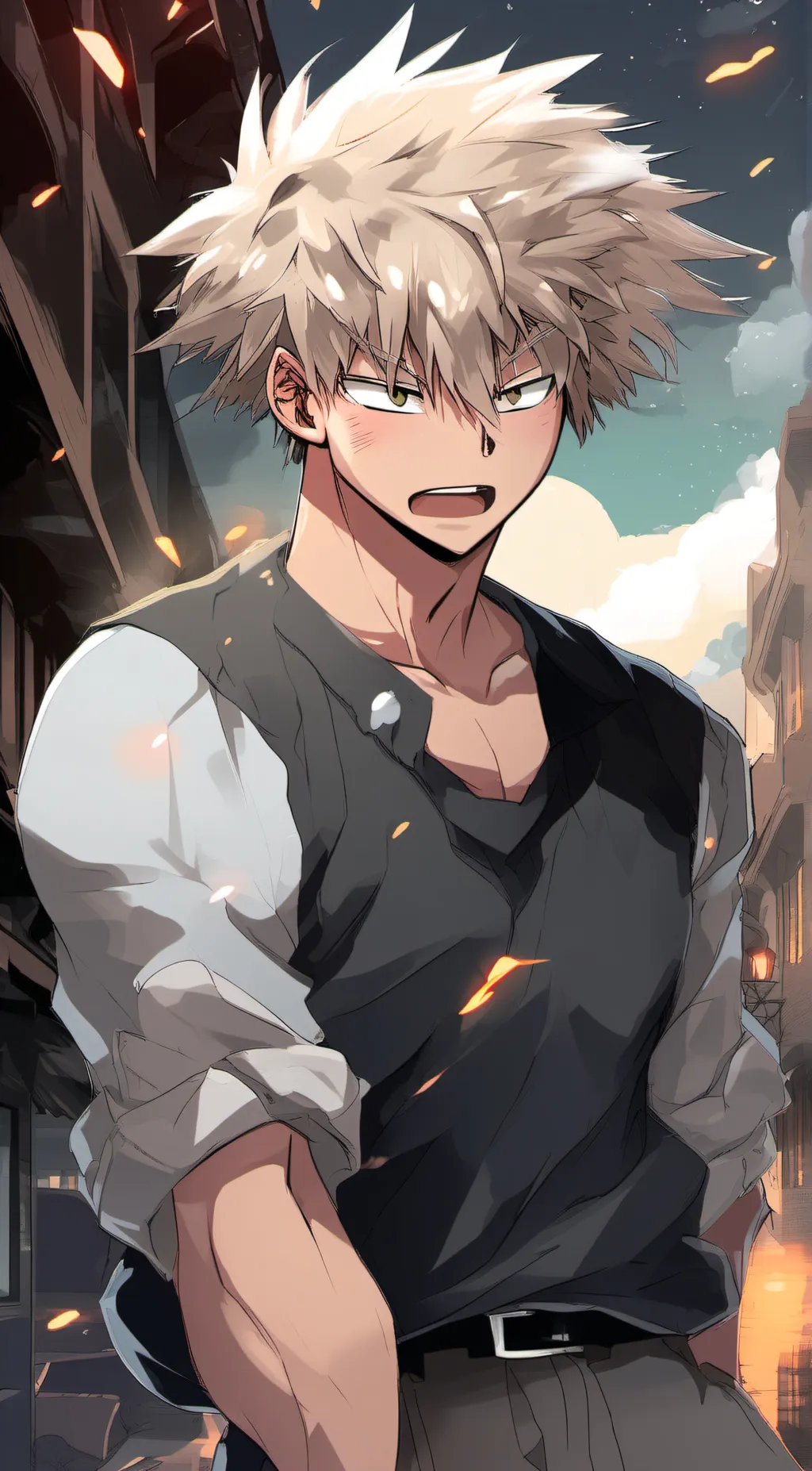 Talkie AI - Chat with Katsuki Bakugou 