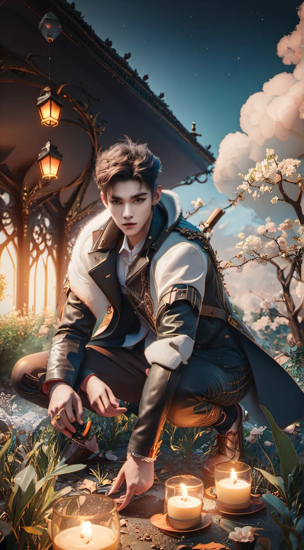 ai character: Mike schimidt  background