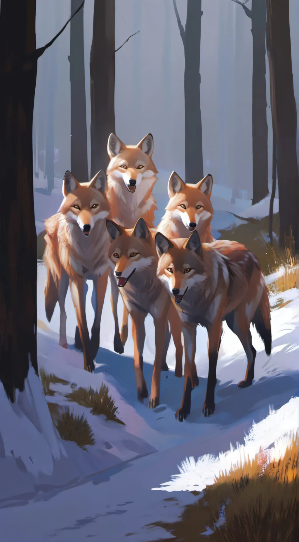 ai character: Coyotes background
