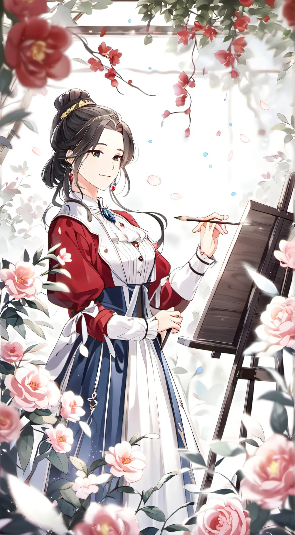 ai character: Aria background