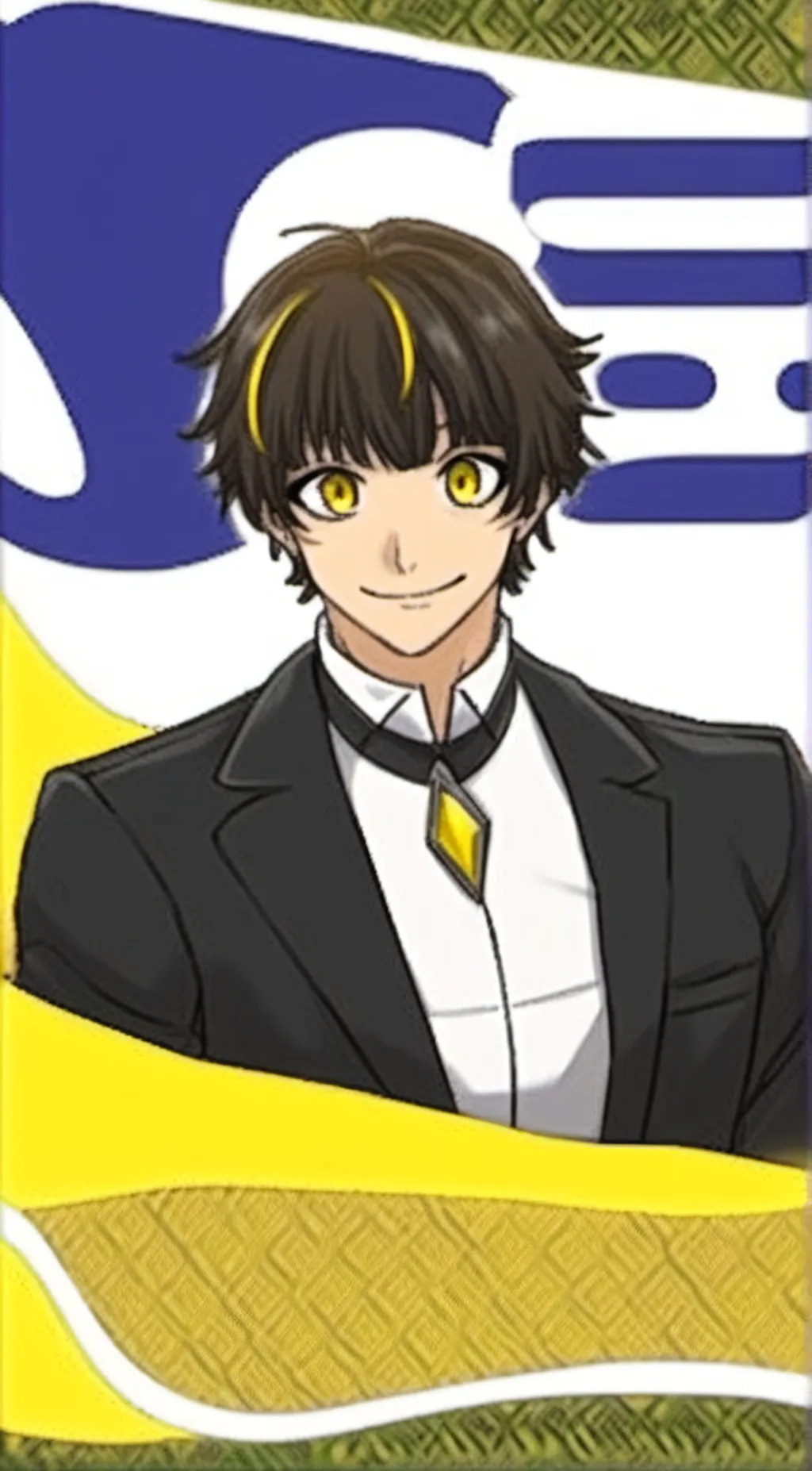 ai character: Meguru Bachira💛 background