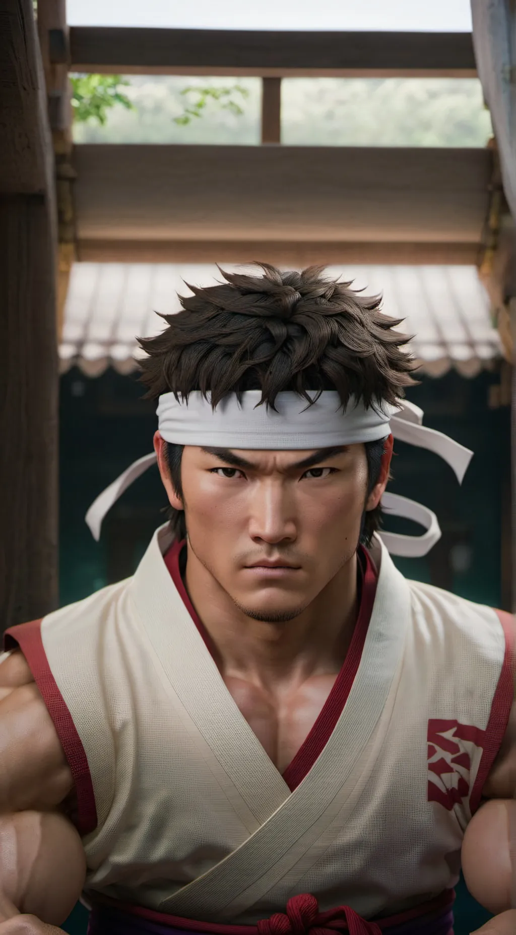 ai character: ryu background