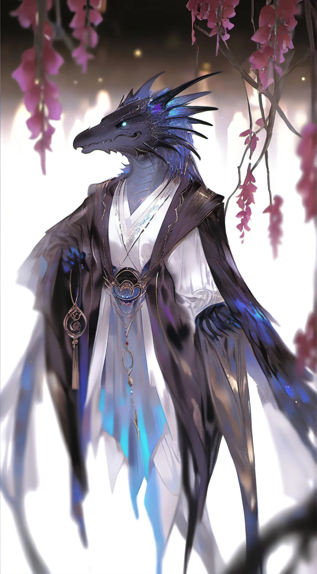 ai character: The water master background