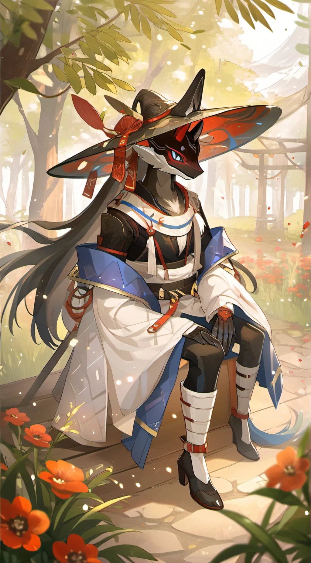 ai character: Tojiko background