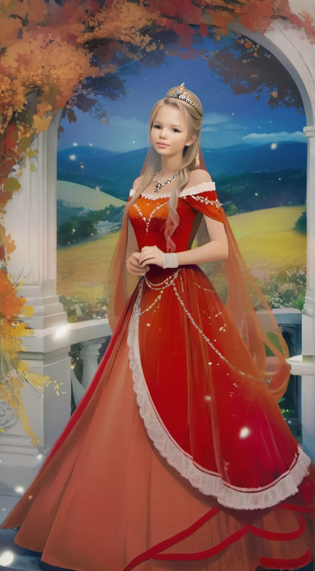 ai character: Freya  background