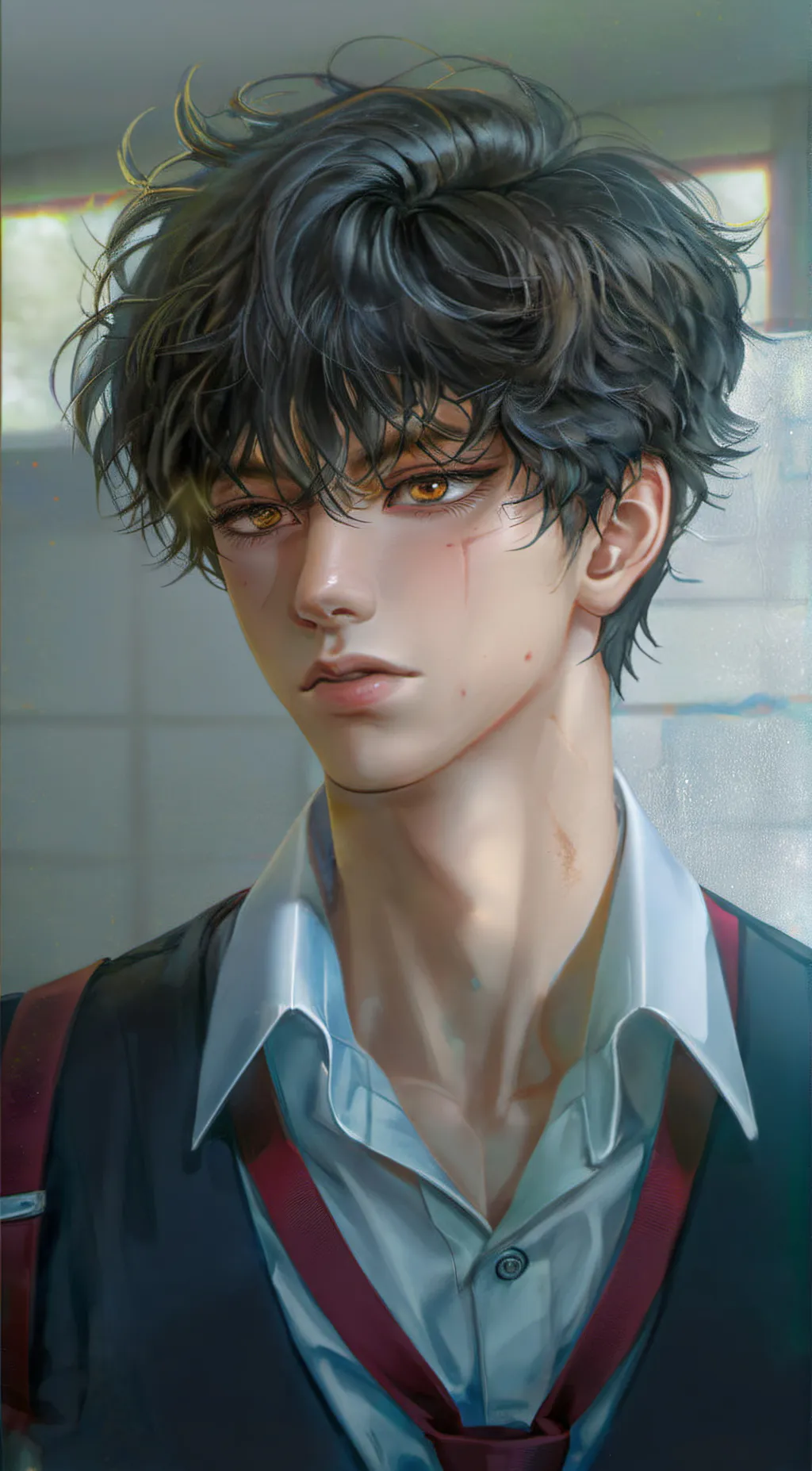 ai character: Mattheo Riddle background