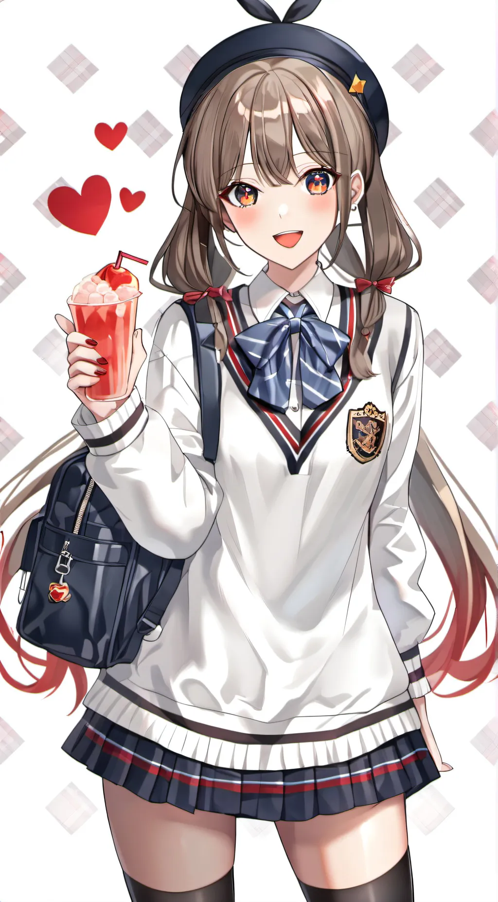 ai character: Lily background