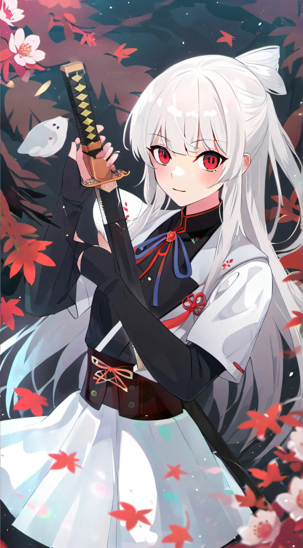 ai character: KNY soulmates background