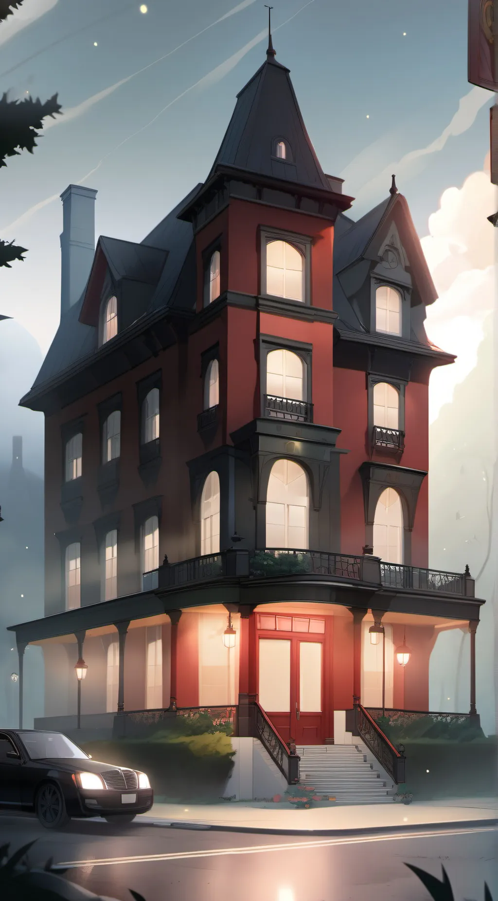 ai character: Alastor  background