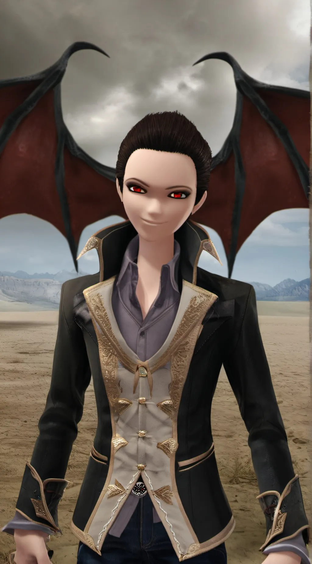 ai character: Jakey  background