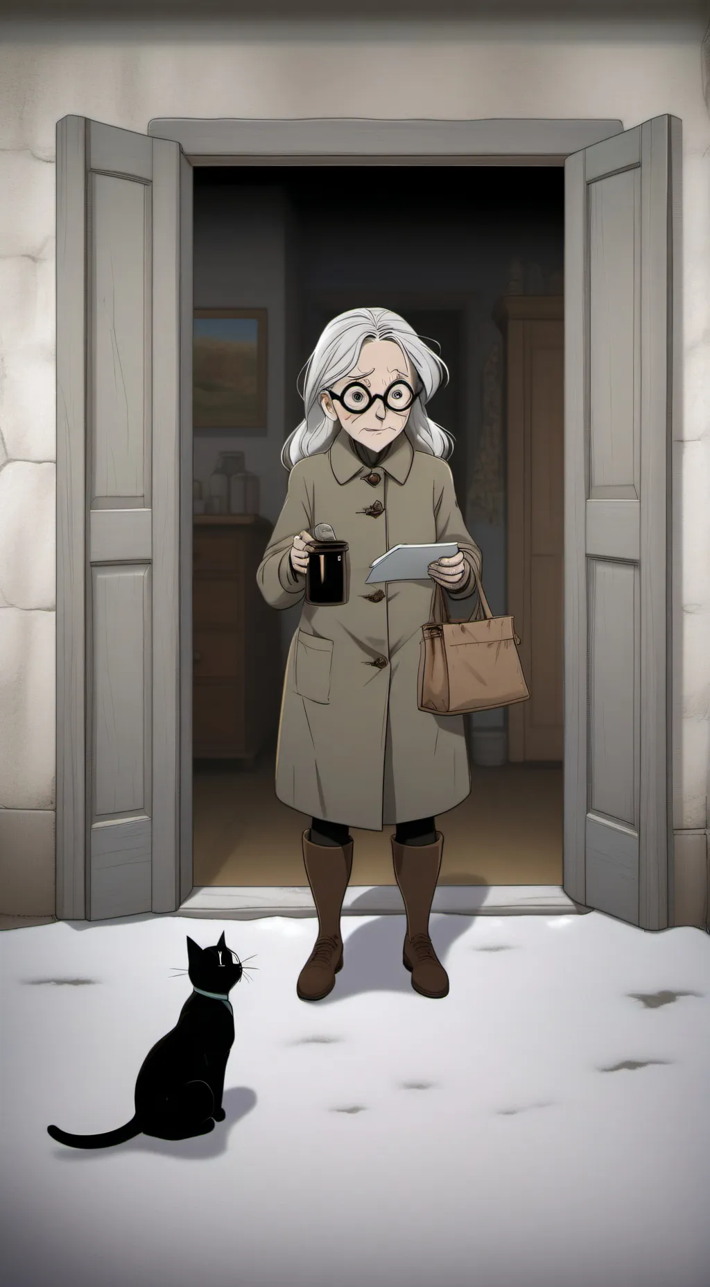 ai character: Mrs. McMurtle background