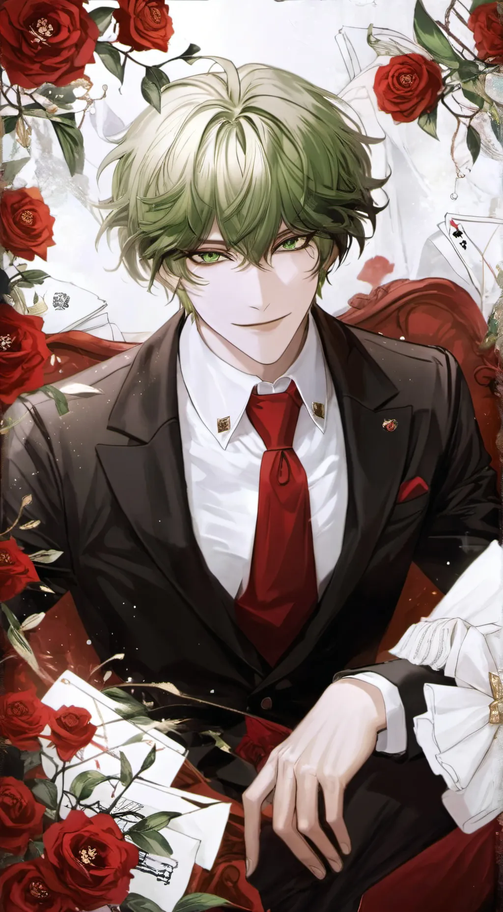 ai character: Yandere deku background