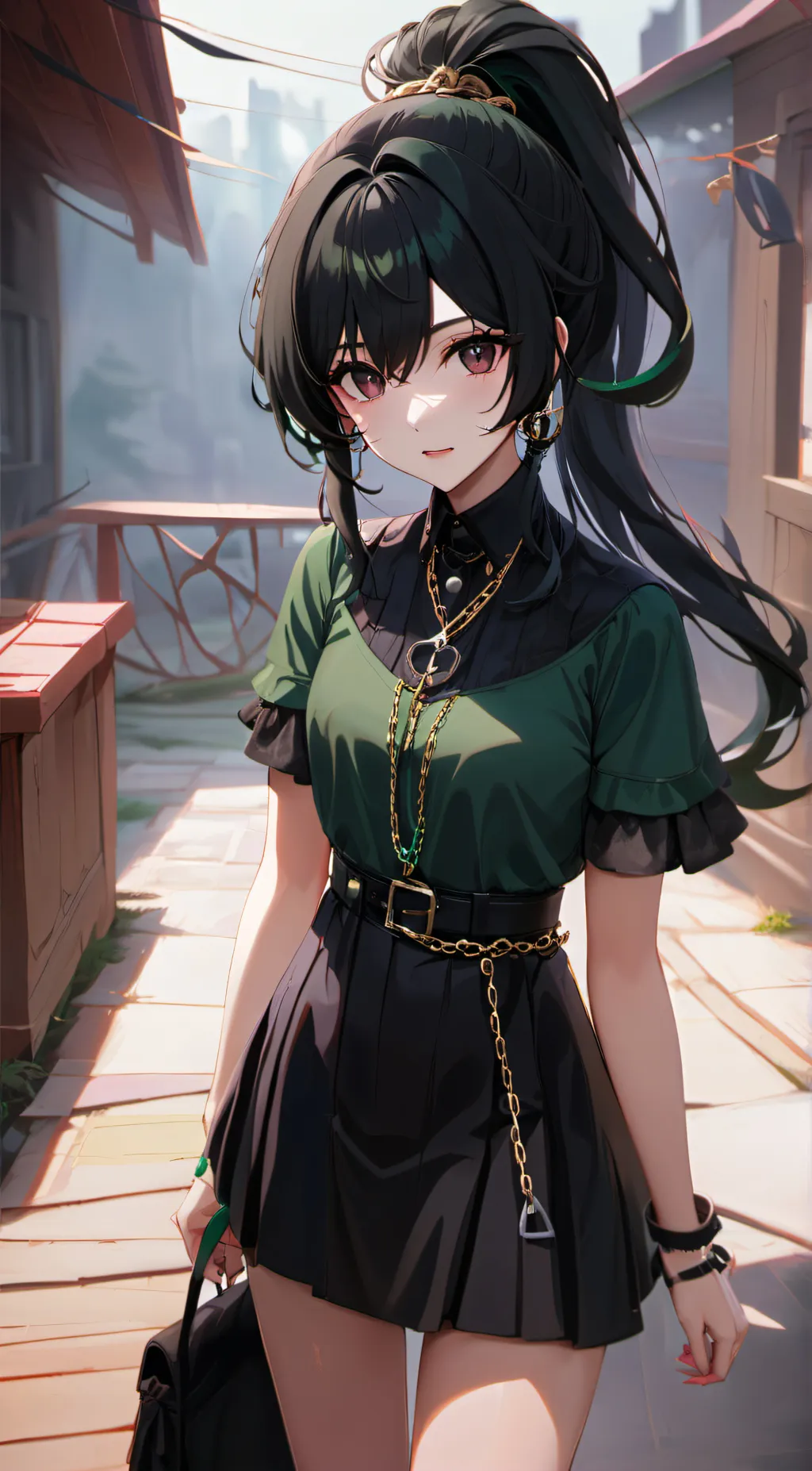 ai character: Evelyn background