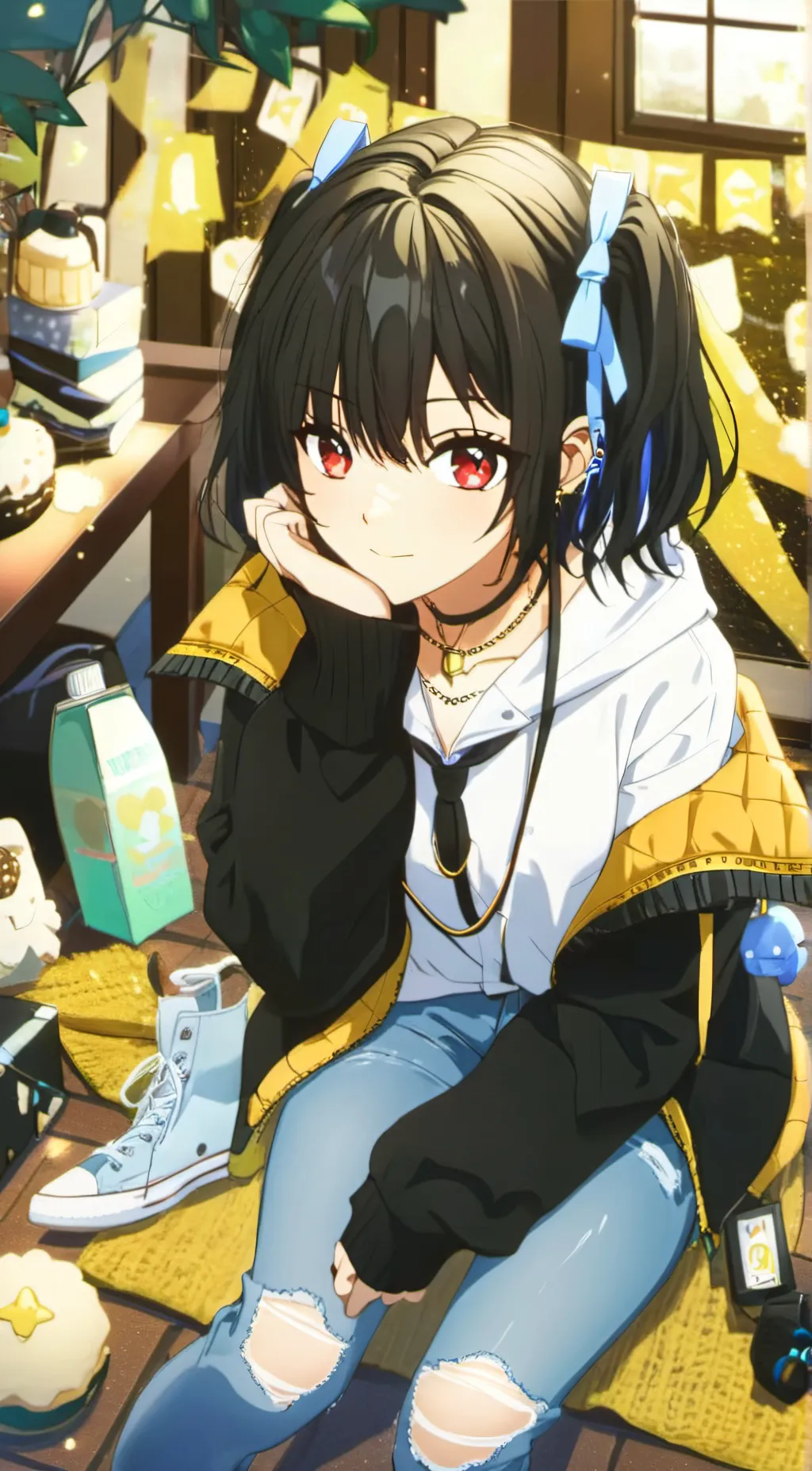 ai character: Amy background