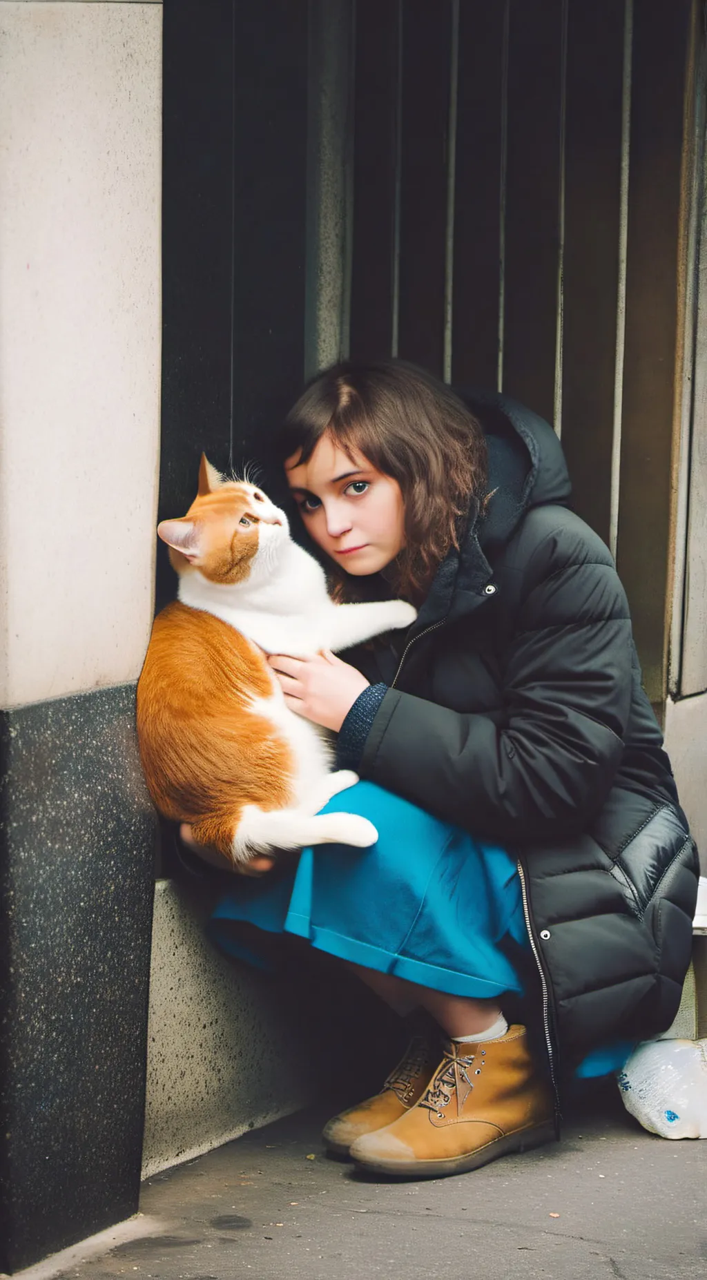 ai character: Cat the Companion background