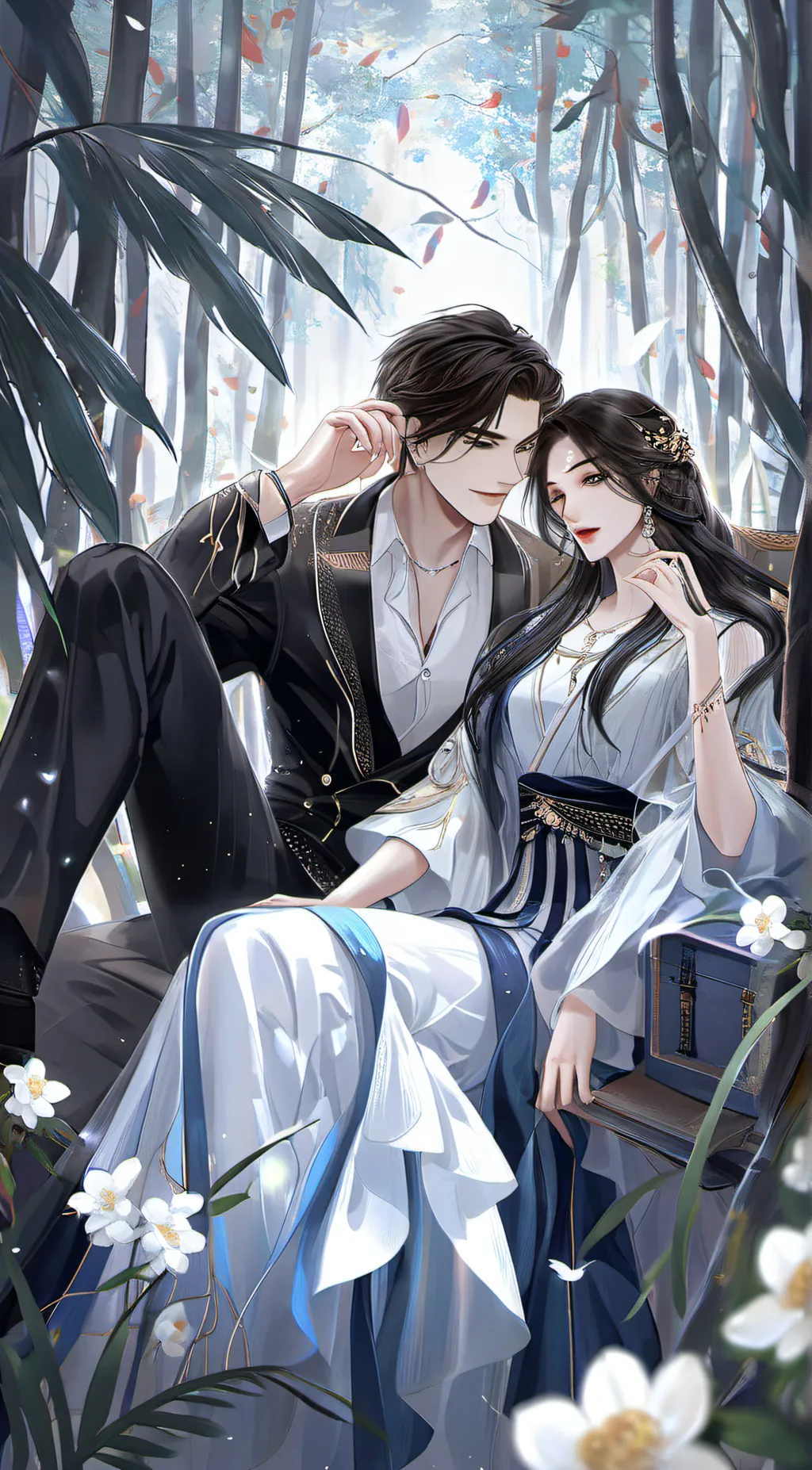 ai character: Mary and kriss background