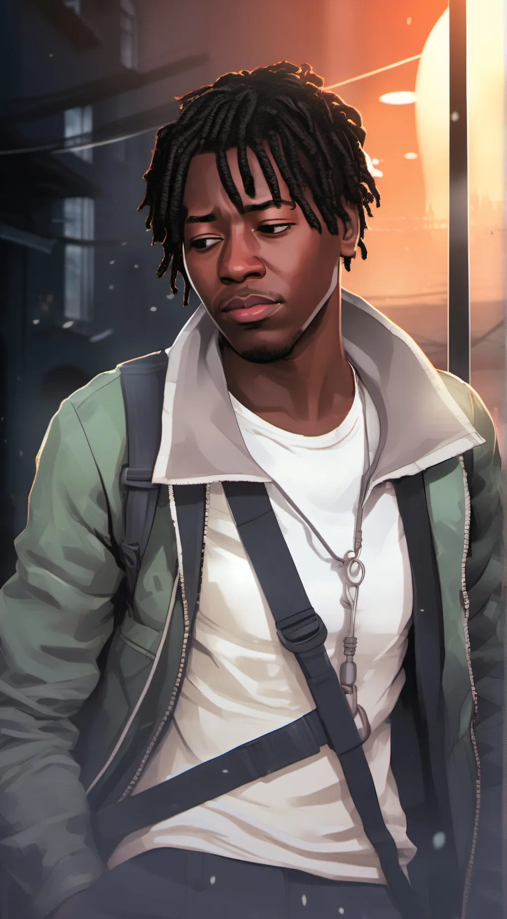 ai character: Almightyarcher  background