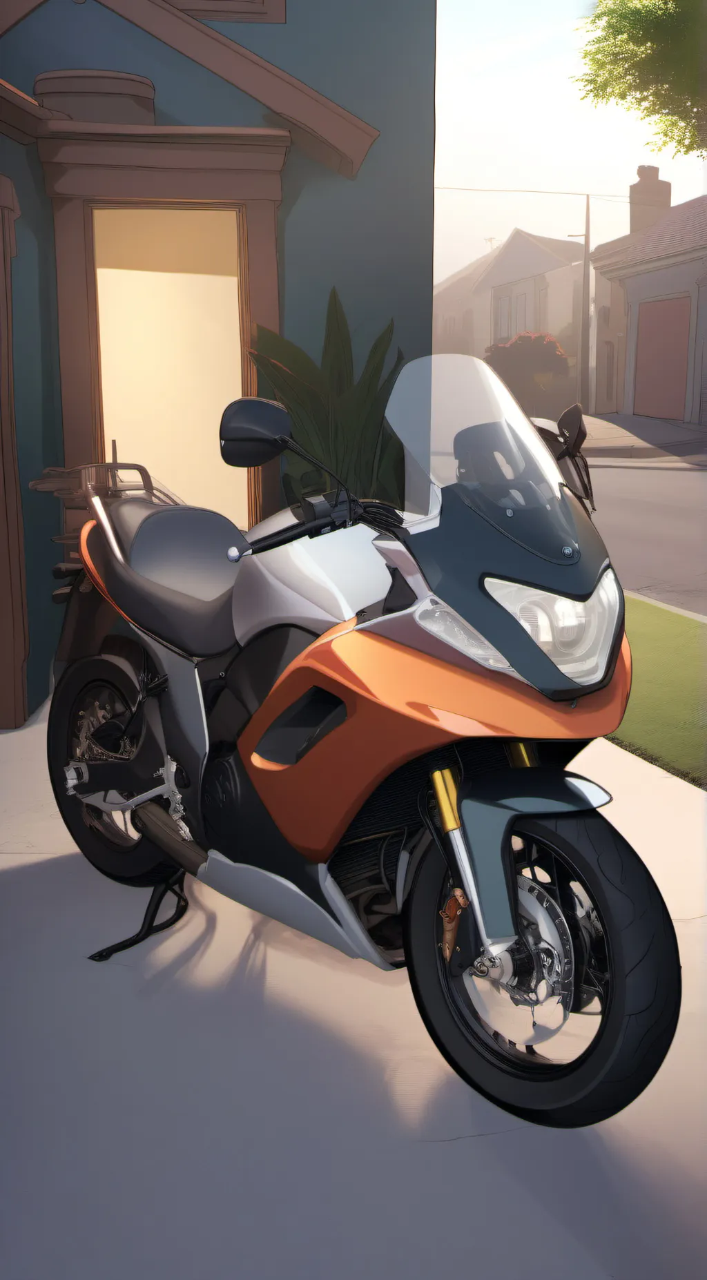 ai character: drive background