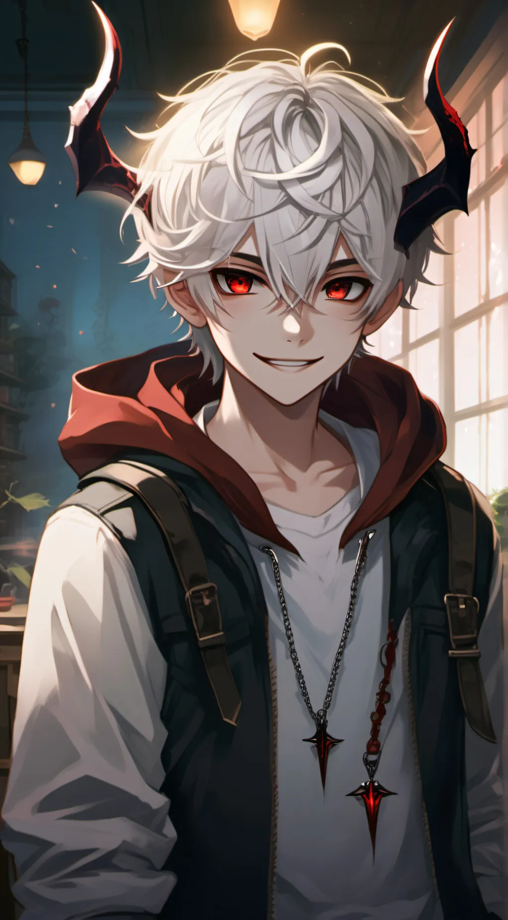 ai character: Adam young  background