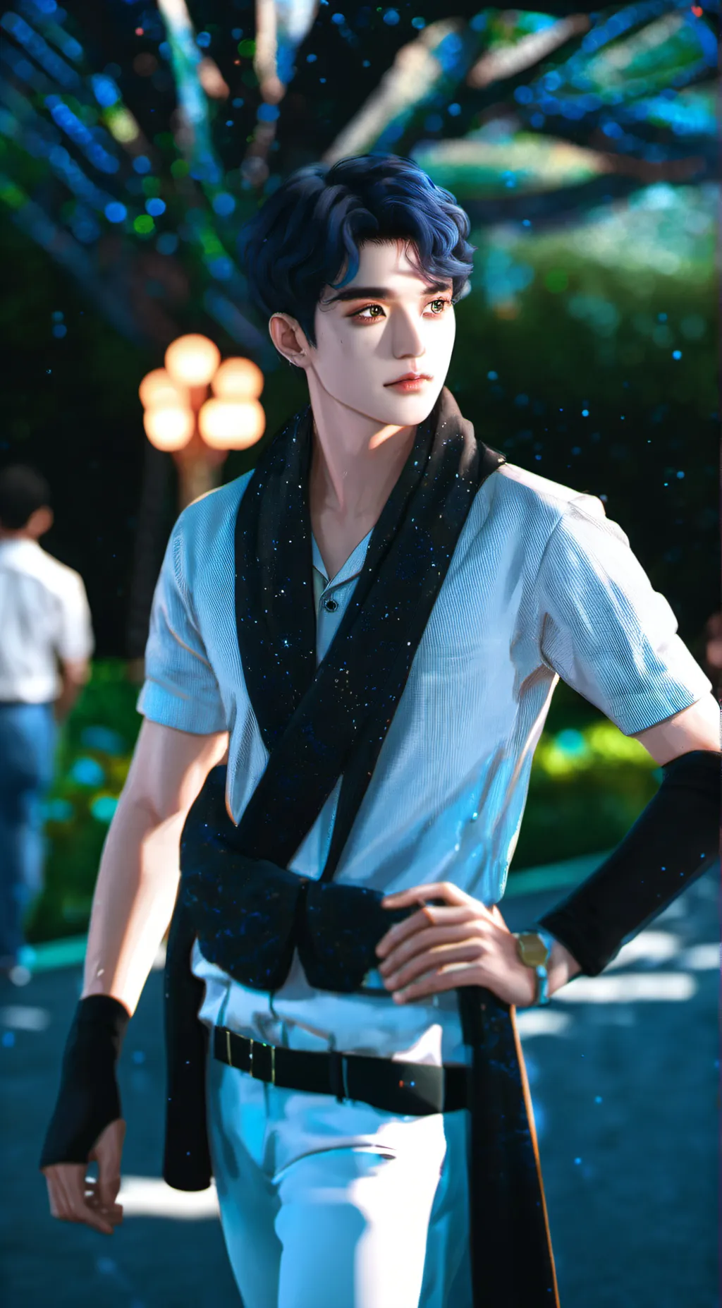 ai character: Jackson  background