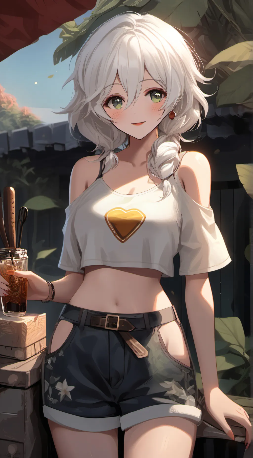 ai character: LILLY  background