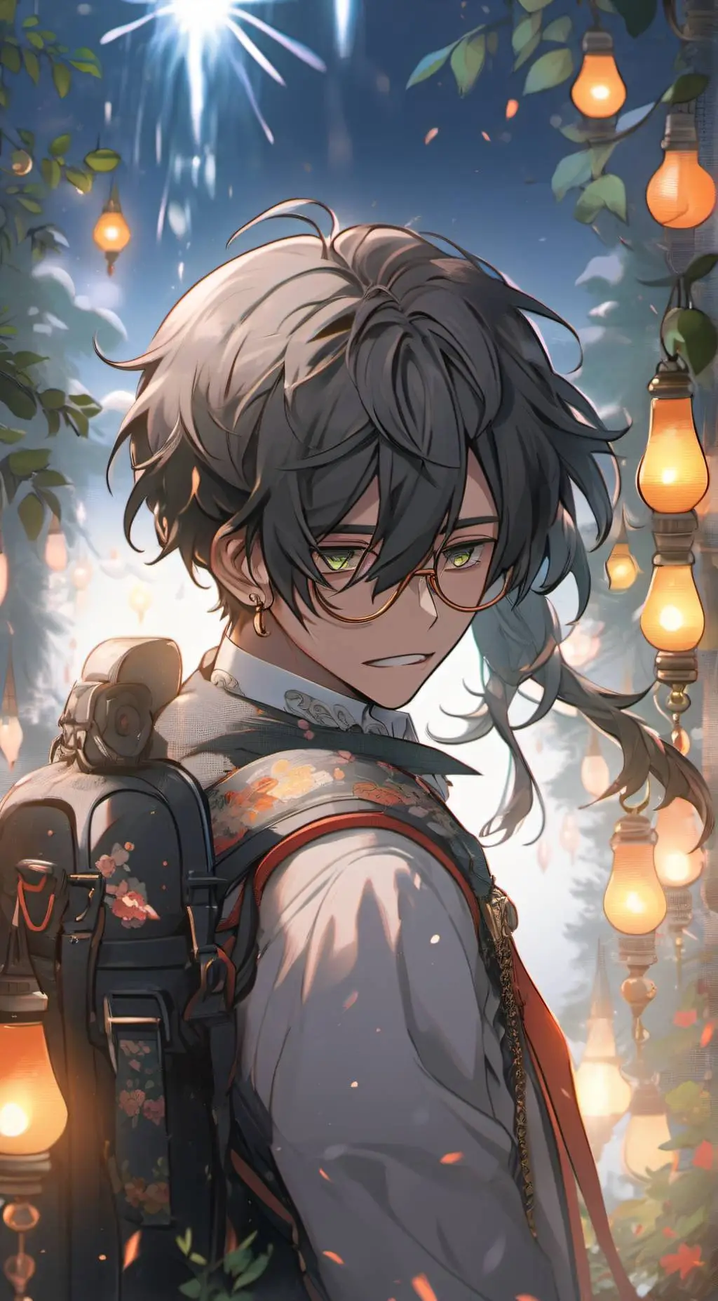 ai character: Adam background