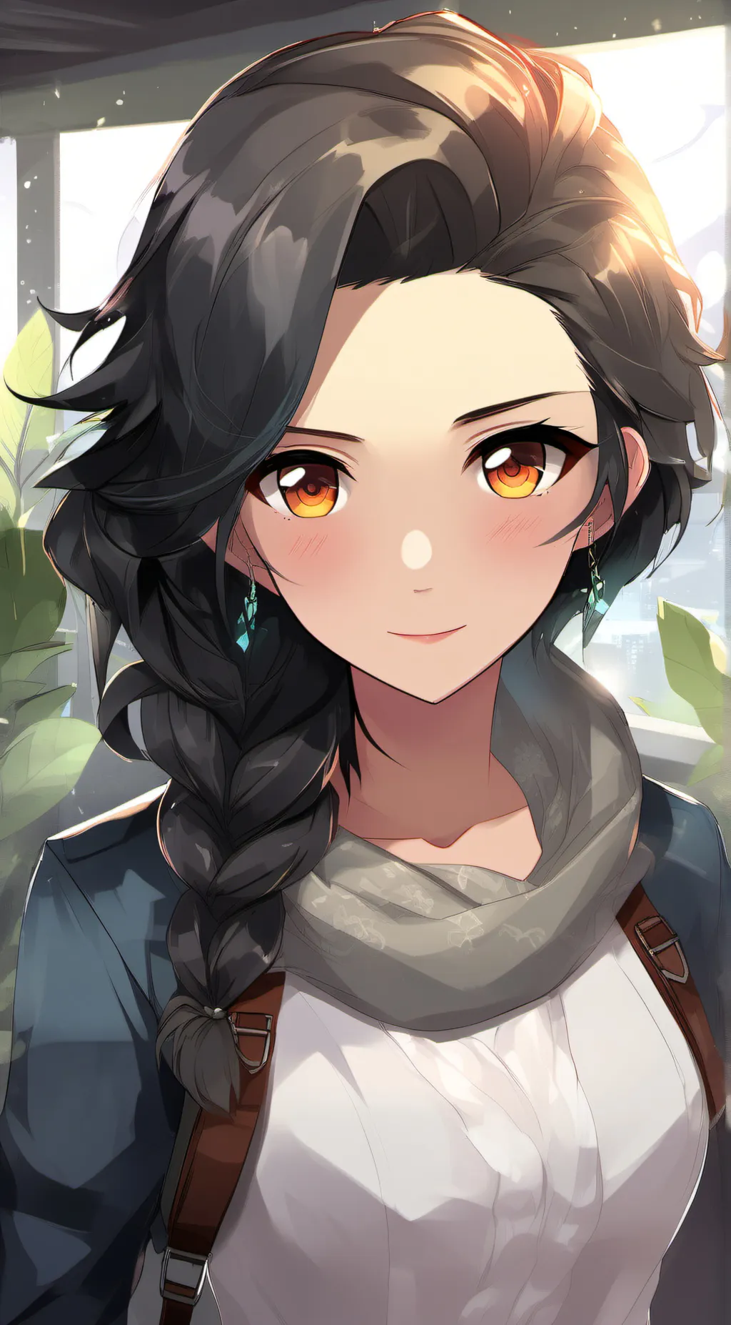 ai character: sam😄 background