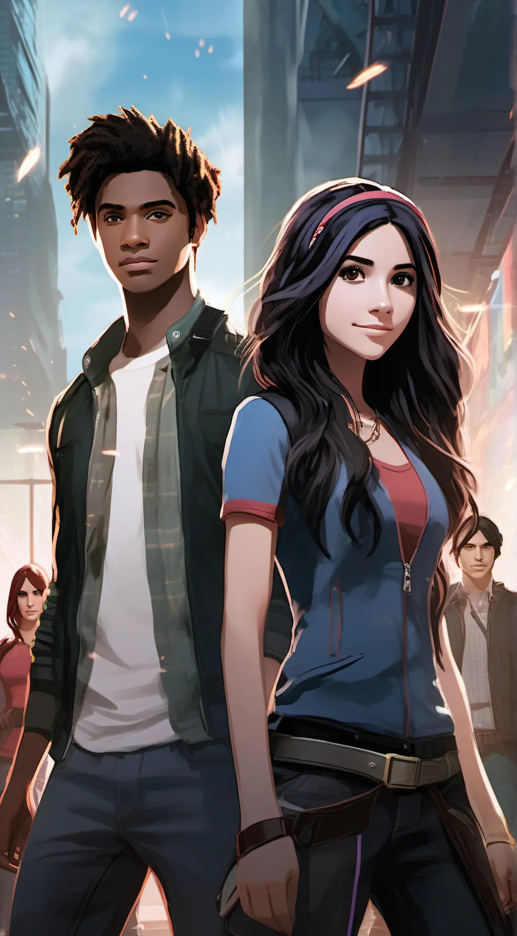 ai character: tori and andrey background