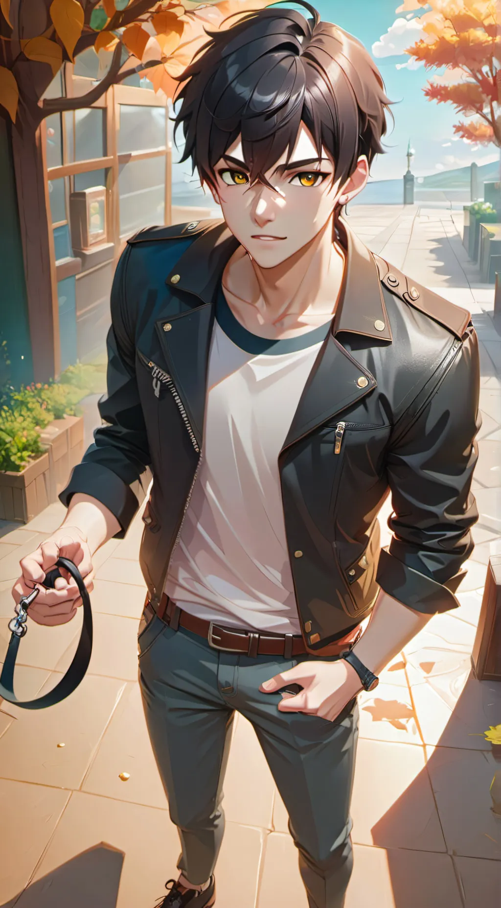 ai character: Your master background