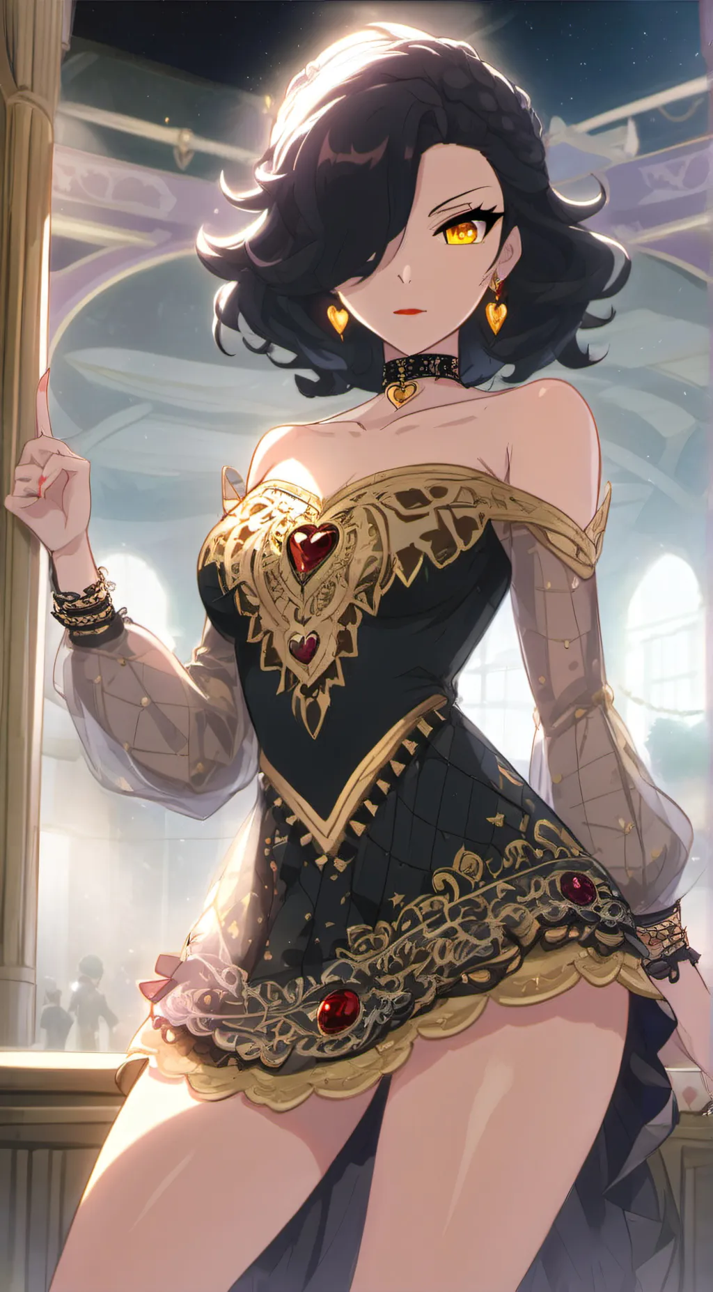 ai character: Cinder Fall background