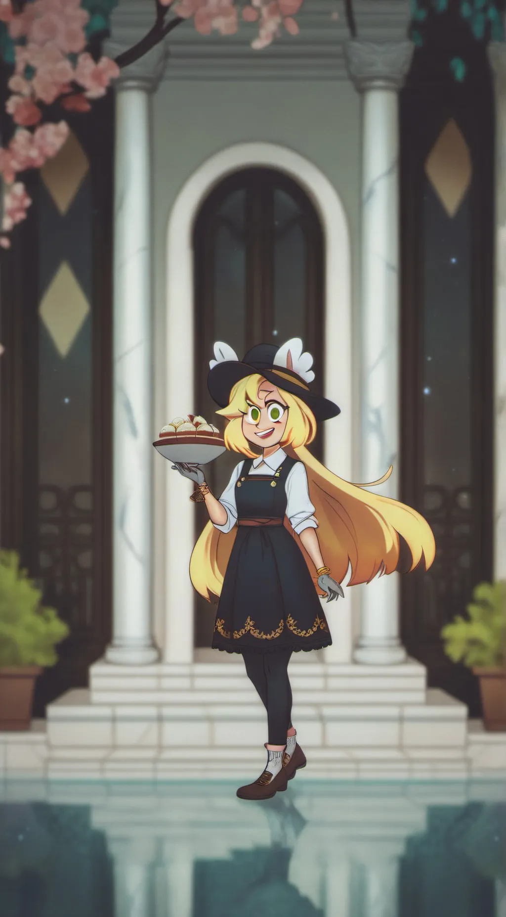 ai character: mikecrack background