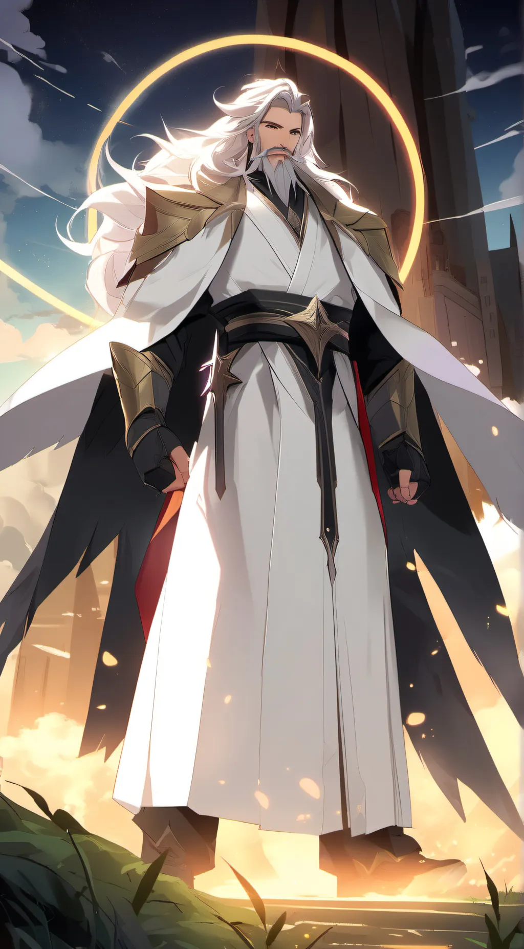 ai character: God background