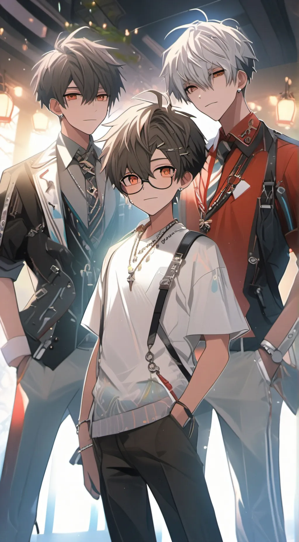 ai character: Daddy top gay background